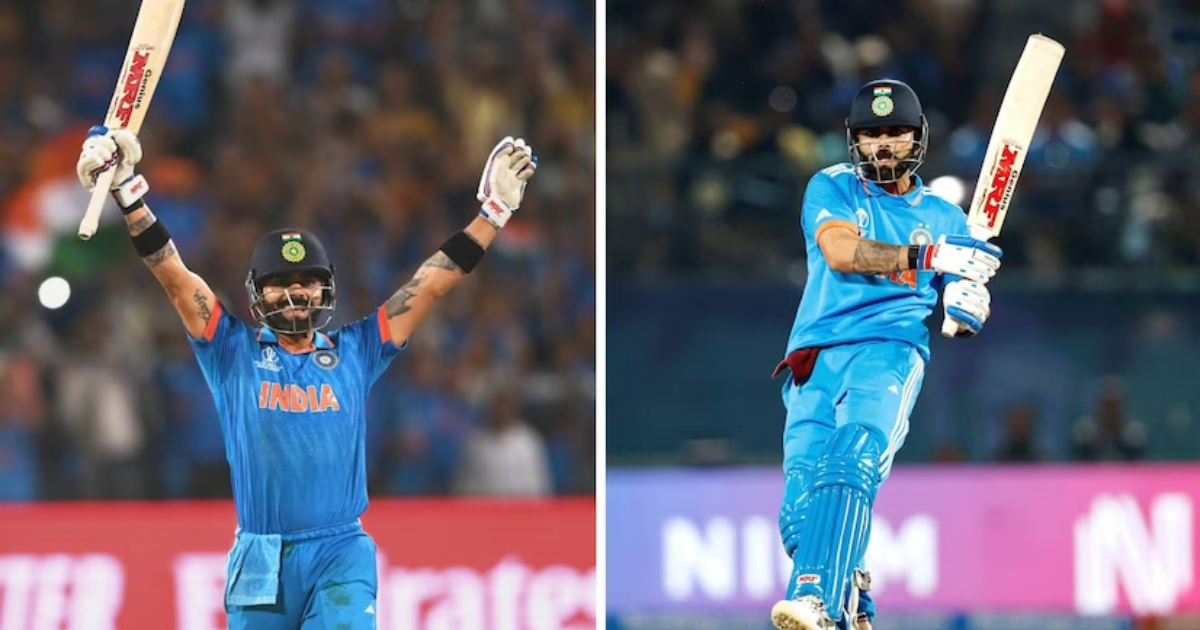 ICC CWC 2023: Virat Kohli becomes first player in history of ODIs to score 50 tons